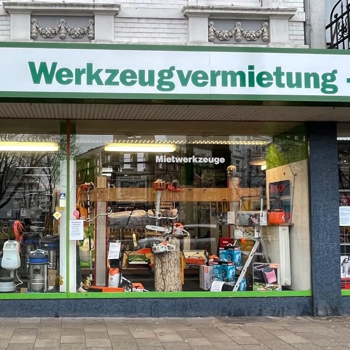 Werkzeugvermietung-Geschäft